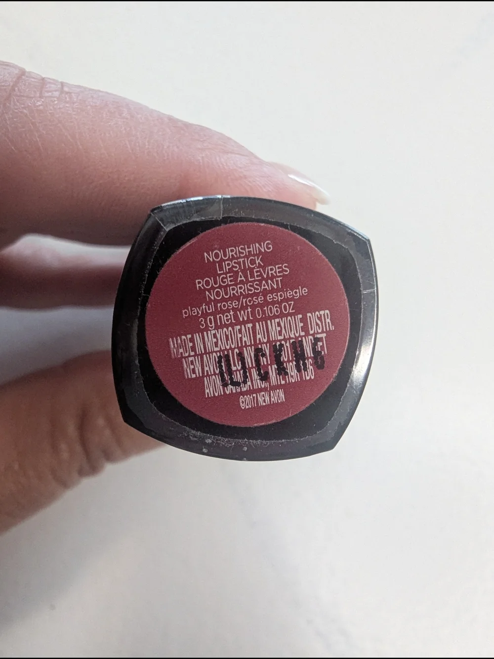 Avon  True Color Nourishing Lipstick PLAYFUL ROSE ~ SEALED
